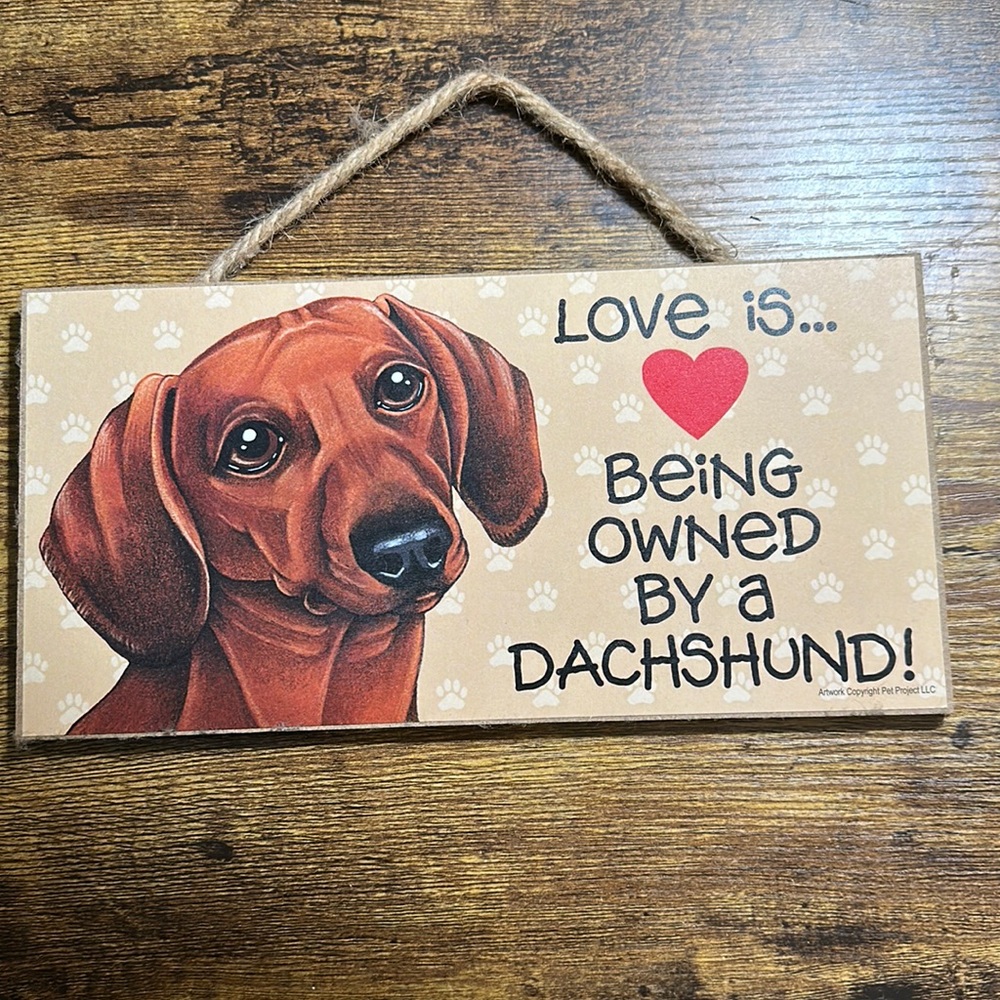 Dachshund sign